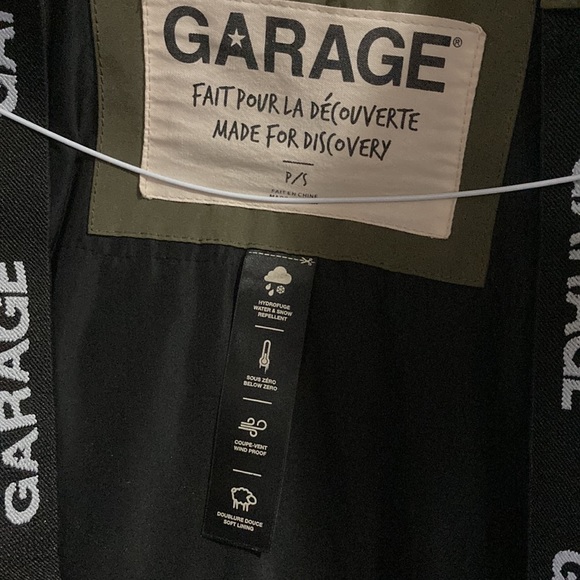 Garage, Army Green Jacket, w/shoulder straps - Picture 4 of 5